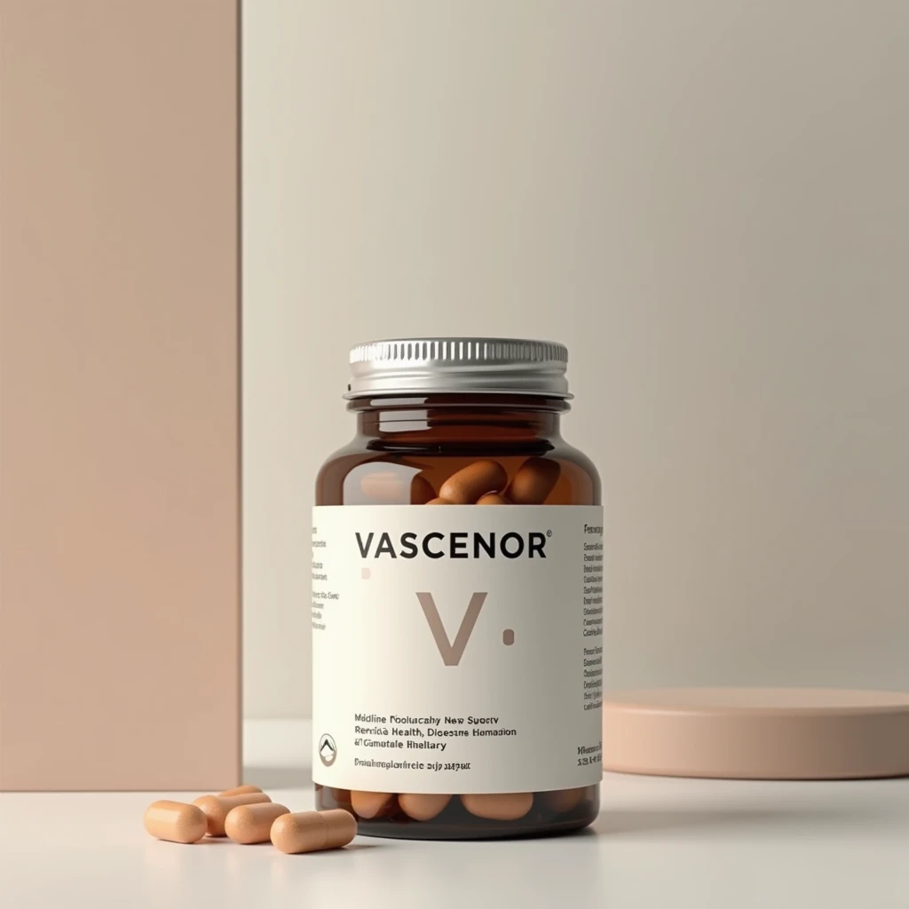 Vascenor product package - heart and vitality support supplement